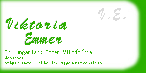 viktoria emmer business card